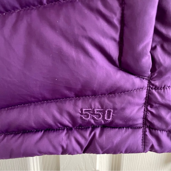 The North Face Reversible Purple Puffer Vest - Picture 4 of 9